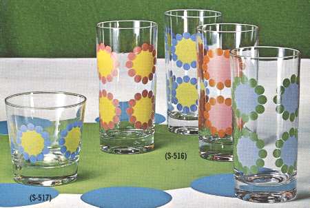 Mod Daisy by Federal Glass 