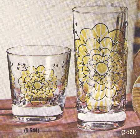 Zinnia by Federal Glass 