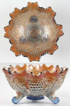 Grape and Cable Aqua (Carnival) by Fenton