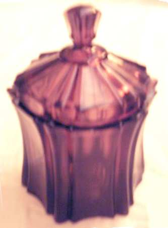 PLUM Candy Dish & Lid