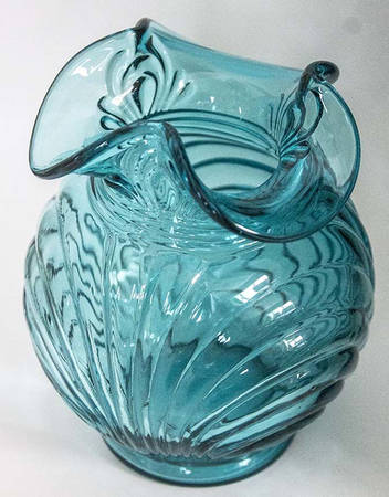 Teal Royale 4" Flower Vase