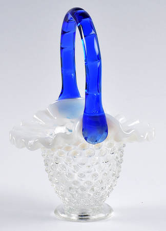 Fenton Baskets #K84372N Hobnail 6" Basket