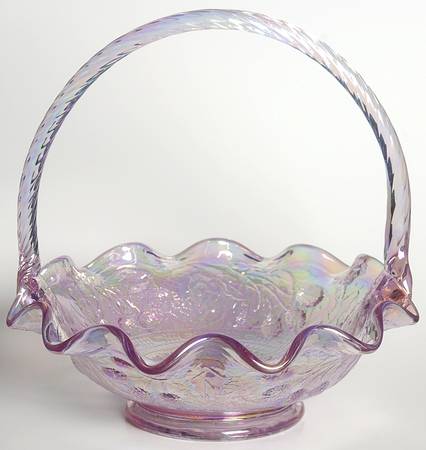 Fenton Baskets #CV130CV Persian Medallion 8" Basket