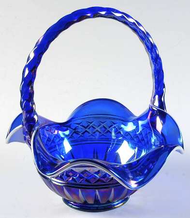 Fenton Baskets #C29127O Diamond Flute 8" Basket