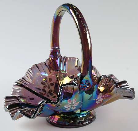 Fenton Baskets #CV0468U Melon 7" Basket
