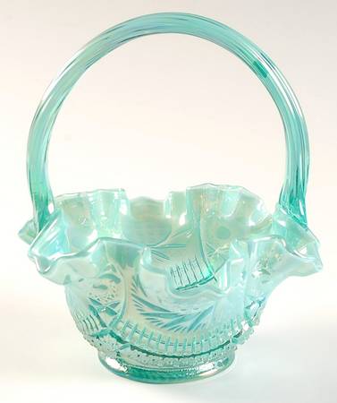 Fenton Baskets #C10789 (C8636XV) Sunburst 7" Basket