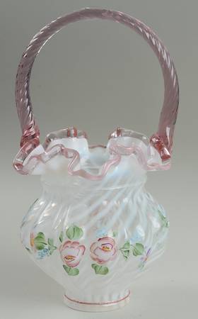 Fenton Baskets #CV152K7 Melon 9" Basket