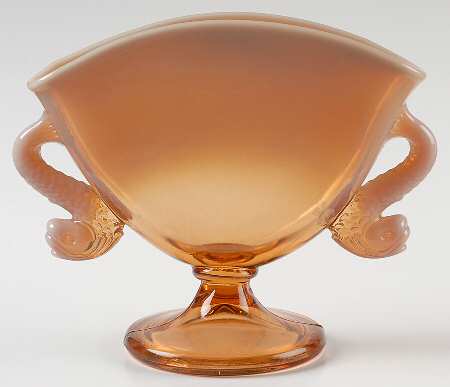 Dolphin Cameo (Opalescent) by Fenton