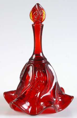 Ruby (Newer) 7" Bell by Fenton