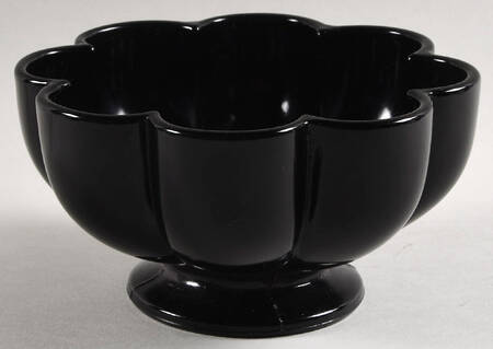 Black (Older) Candy Box No Lid by Fenton