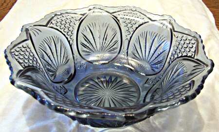 Federal Blue 9" Flared Bowl