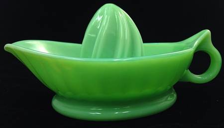 Jadeite-Green Glass Orange Reamer