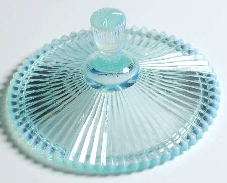 Minted Cream Lid for Candy Box