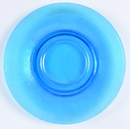 Celeste Blue Stretch (1995 Anniversary) Cheese & Cracker Plate
