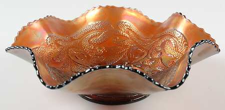 Heart and Vine Amethyst (Carnival, Older) by Fenton