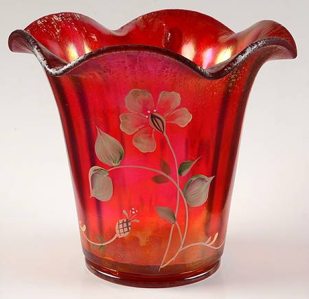 Qvc Exclusives #C09618/CV535 F6 100th Anniversary Flip Vase