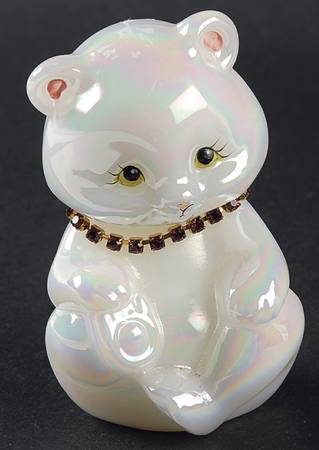 Qvc Exclusives #5151/C1240 Bear w/February Birthstone Necklace