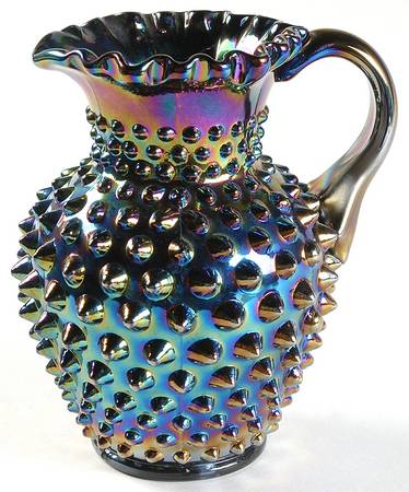 Qvc Exclusives #C3762 12 Oz Hobnail Pitcher