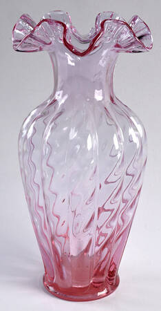 Empress Rose (Transparent) 11" Flower Vase
