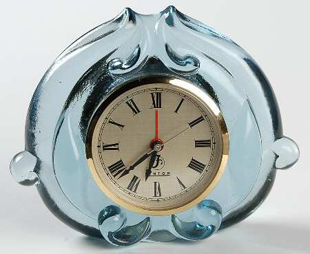 Salem Blue Quartz Clock
