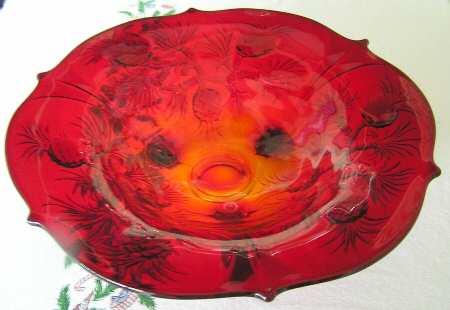 Pineapple Ruby by Fenton