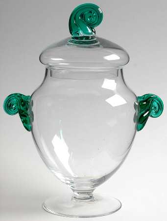 18560 Footed Candy Box & Lid
