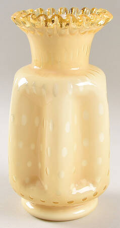 Bubble Optic Amber (Honey) by Fenton
