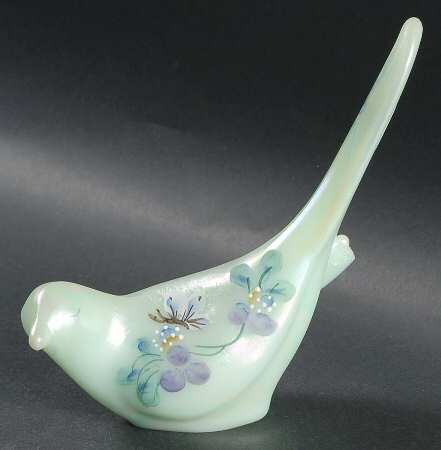 Floral Interlude on Sea Green by Fenton