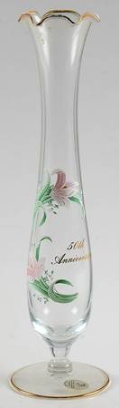 Anniversary (Giftware) 10" Bud Vase by Fenton
