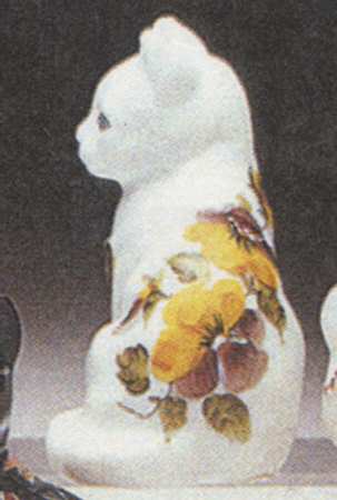 Animals and Figurines (Decorated, Not in Line) #5165 Sitting Cat
