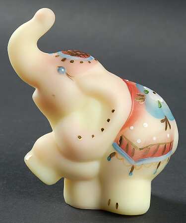 Animals and Figurines (Decorated, Not in Line) #5136 Circus Elephant #S5136-Signed Scott Fenton