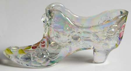Animals and Figurines (Decorated, Not in Line) #9295 Roses Slipper