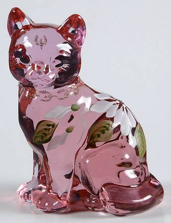 Animals and Figurines (Decorated, Not in Line) #5165 Sitting Cat