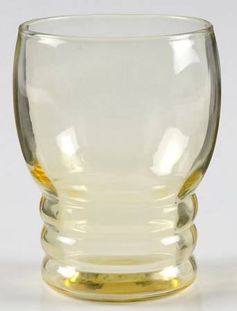 Tudor Ring Yellow (Golden Glow) by Federal Glass 