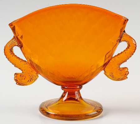 Dolphin Tangerine by Fenton