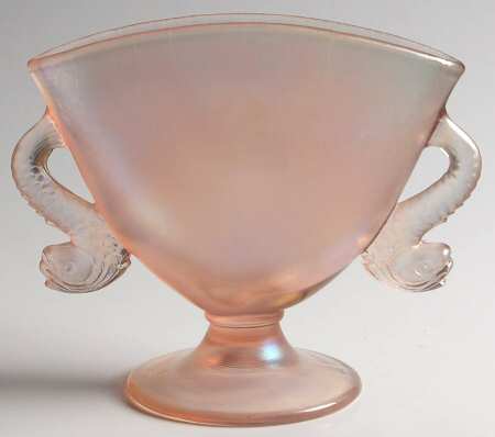 Dolphin Velva Rose by Fenton