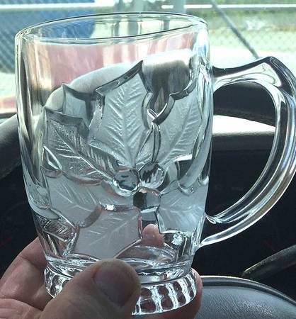 Holly Footed Mug