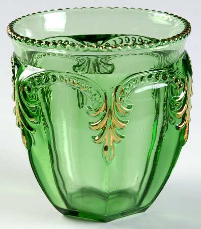 Priscilla Emerald Green by Fostoria