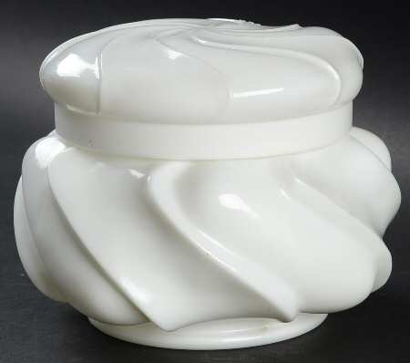 Wave Crest Milkglass by Fenton
