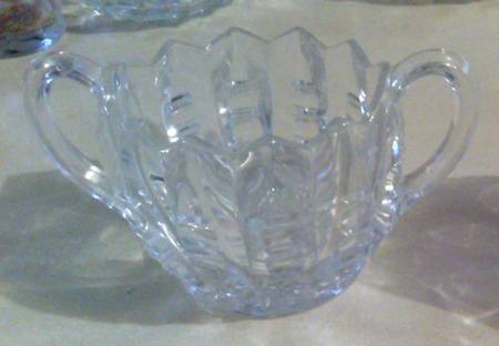 Lead Crystal Giftware Open Sugar