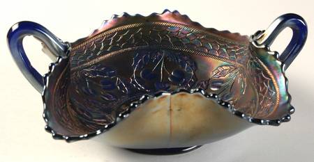 Cherry Circles Blue (Cobalt) by Fenton