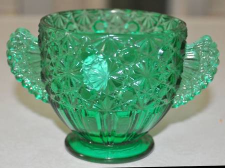 Daisy and Button Aqua by Fenton