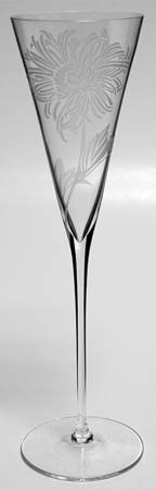 Les Fleurs de Champagne Fluted Champagne