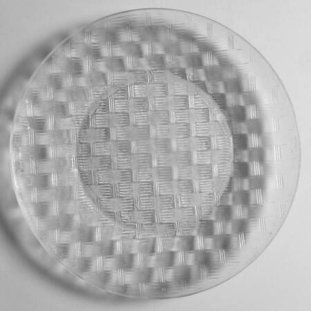 Basketweave Dinner Plate