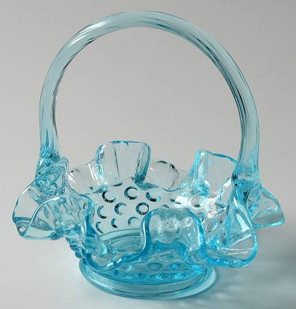 Hobnail Blue Topaz by Fenton