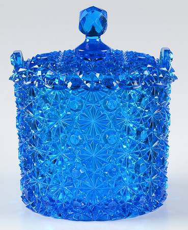 Daisy & Button Blue (Colonial Blue) Candy Box & Lid