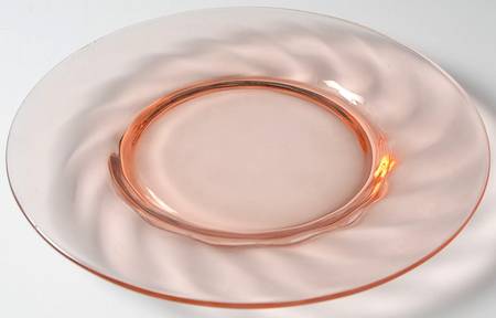 2283 Pink (Spiral Optic) by Fostoria