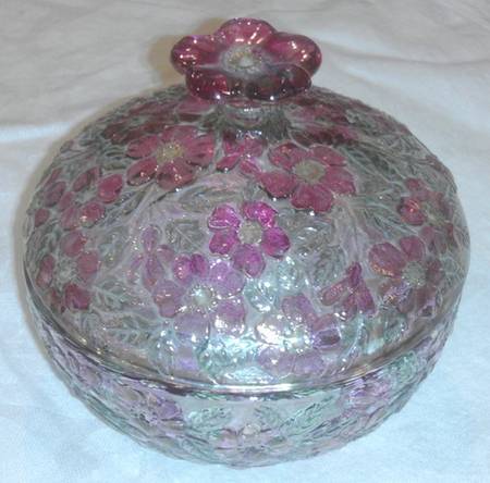 2519 Clear Ruby Flash by Fostoria