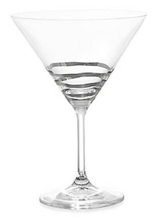 Cocktail Collection (Platinum Decor) Martini Glass