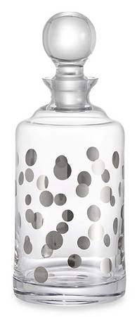 Cocktail Collection (Platinum Decor) Decanter & Stopper